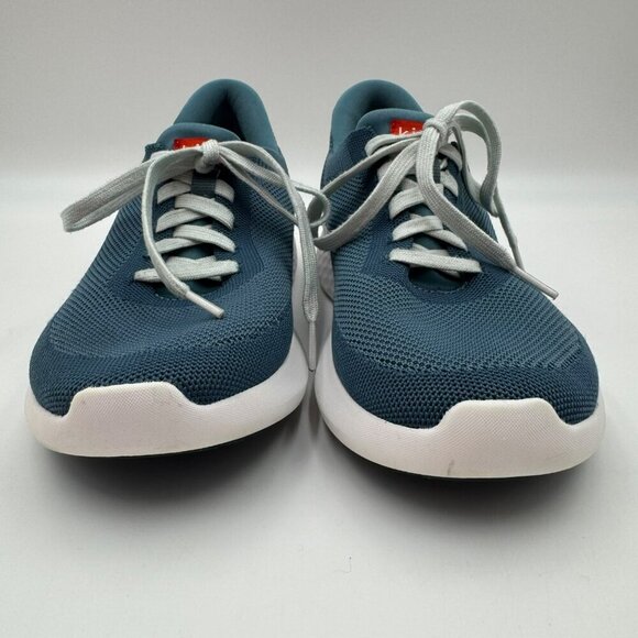 Kizik Athens Sneakers Mens Size 7 Womens Size 8.5 Blue With Hands-Free Slip-On - Picture 2 of 9